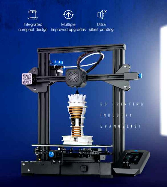 楽天市場 Creality3d Ender3 V2 3dプリンター 超サイレントtmc28 ブランド電源 カーボランダムガラスプラットフォーム Creality 3d Diy プリンターキット 未組立 高精度印刷 停電回復機能 最大印刷サイズ 2 2 250mm Ayard