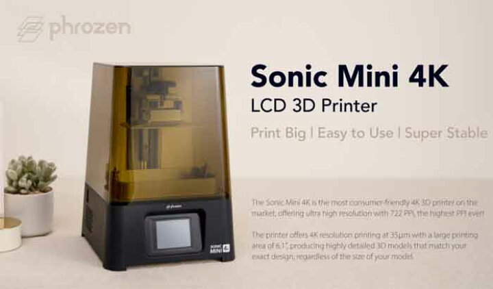 楽天市場】Phrozen Sonic Mini4K 光造形式LCD 3Dプリンター【正規販売 