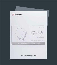 Phrozen SLA/LCD光造形式 mini/mini4K A4サイズ 3Dプリンター用FEPフィルム（Phrozen純正）【正規販売代理店】
