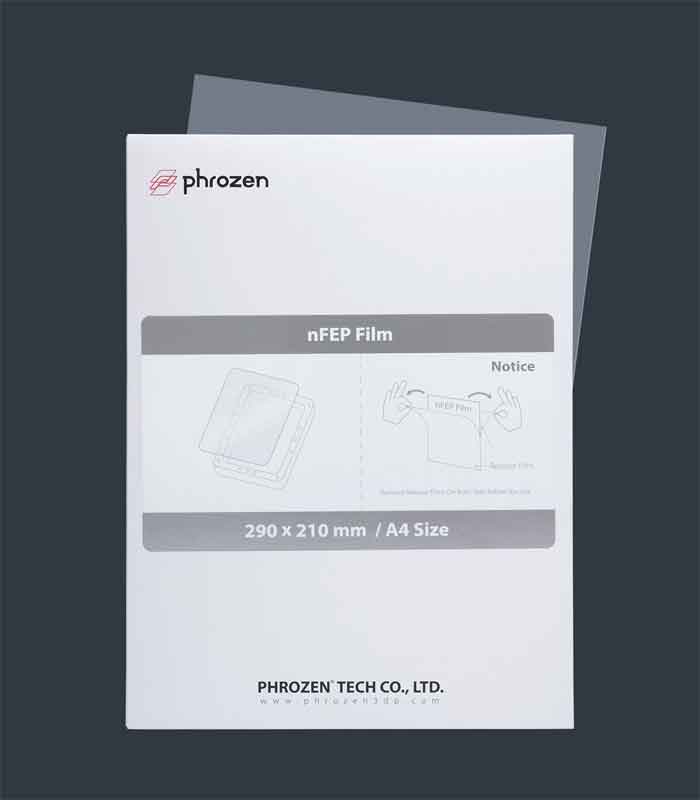 Phrozen  SLA LCD光造形式 mini mini4K A4サイズ 3Dプリンター用nFEPフィルム（Phrozen純正）