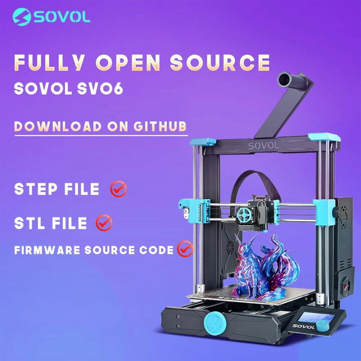 楽天市場】Sovol3D SV06 3Dプリンター （300°C高温印刷/25点自動 
