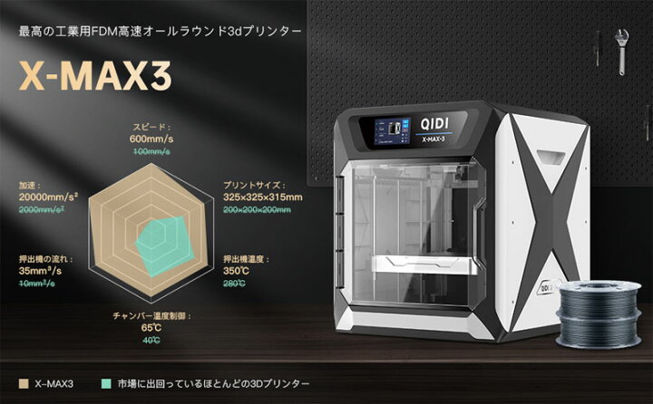 楽天市場】QIDI TECHNOLOGY/チーディーテクノロジー 大型 