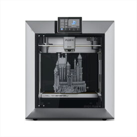 QIDI TECHNOLOGY/チーディーテクノロジー X-PLUS4 3Dプリンター、最大600mm/秒の高速プリント、加速度20000mm/s、65℃チャンバーヒート、フルオートレベリング、ノズル一体型370℃ダイレクト押出機、PPS-CFフィラメント対応、大型プリントサイズ 305×305×280mm
