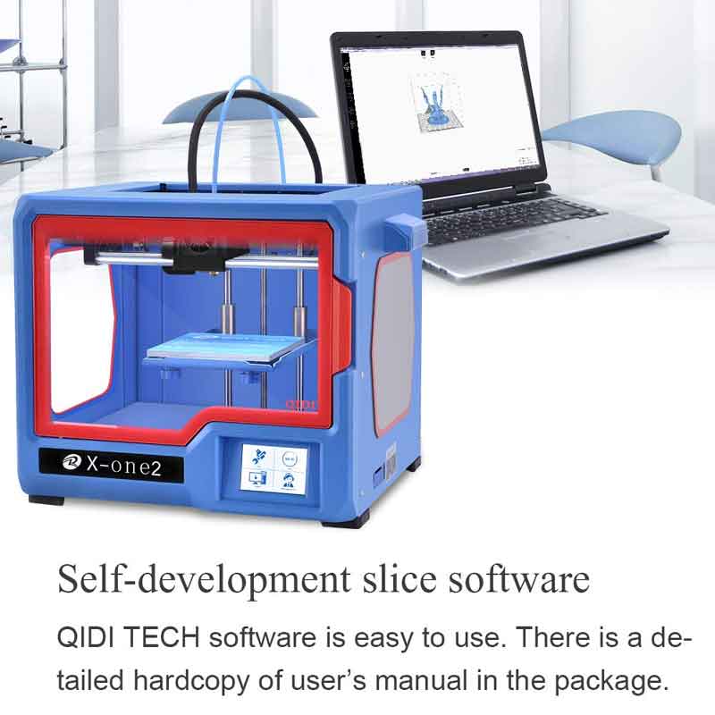 QIDI TECHNOLOGY/チーディーテクノロジー　 新世代3Dプリンター:X-one2,金属フレーム構造,プラットフォームヒーター | AYARD