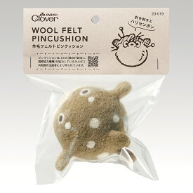 クロバー 羊毛フェルトピンクッション〈ハリセンボン〉 23−019