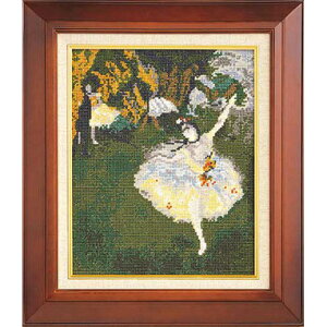 オリムパス クロスステッチ ししゅうキット アートギャラリー 「舞台の踊り子」 ドガ作 876