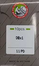 オルガン針　DBx1 PD (#9, #11, #14, #16,#18 #22)　工業用／業務用　ミシン針　| 　チタンコーティング