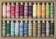 Art2400：24本絹糸の美しい光沢が上品なタティングアクセサリー作りに最適です 絹糸はなめらかで糸締りがいいのでとても編みやすいです FUJIX 超激安 セール 特集 フジックス シルクスレッドアート タティングレース 糸 Artシリーズ：Dセット24本 STA