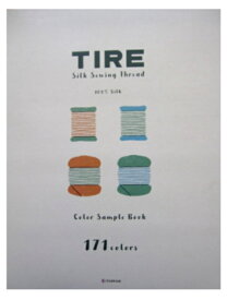 FUJIX（フジックス）　タイヤー　見本帳　サンプル帳　縫い糸　カラーコード