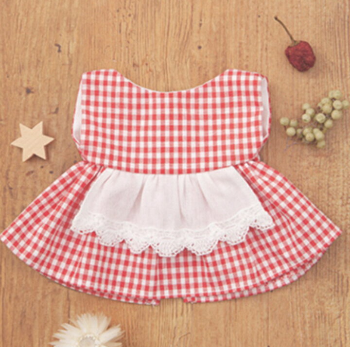 楽天市場 ハマナカ ふわふわきせかえぬいぐるみ 洋服のキット H481 502 ウェスト切替ワンピース 糸と真綿の秋田屋