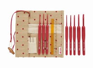 チューリップ(Tulip) かぎ針セット エティモ レッド 1/0号～8/0号　TED001 | ETIMO Red 編み物 編み針セ…