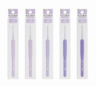 TULIP(チューリップ)　エティモ　ムラサキ　1/0号～10.5/0号 |　ETIMO 編み物 クッショングリップ かぎ針