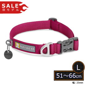 ラフウェア(RUFFWEAR) フロントレンジカラー [ハイビスカスピンク(HBCPK)/L 51-66）]★旧モデル★