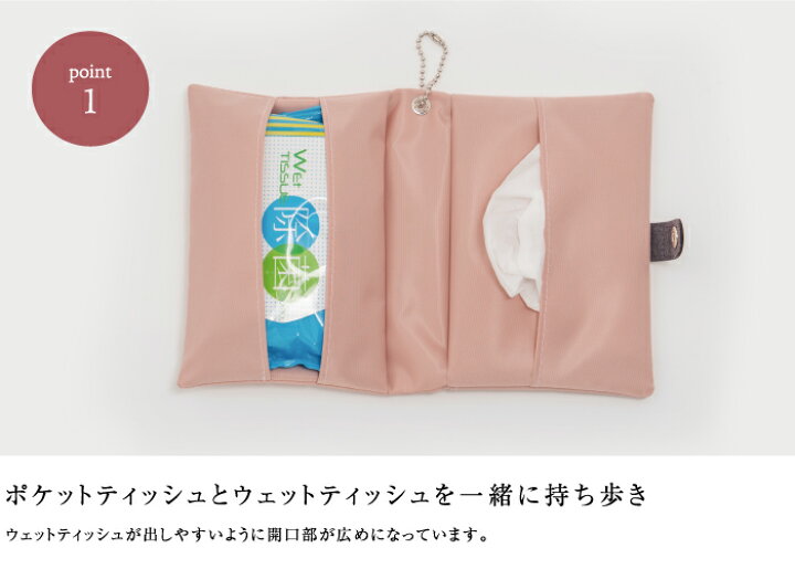 楽天市場】【11/5は最大P9倍】 ポケットティッシュケース 取り外し 