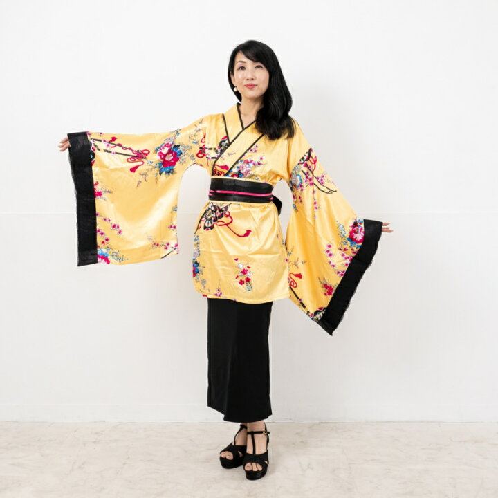 楽天市場】花魁 衣装 コスプレ【☆cwa1015-oiran】 着物ドレス 和柄
