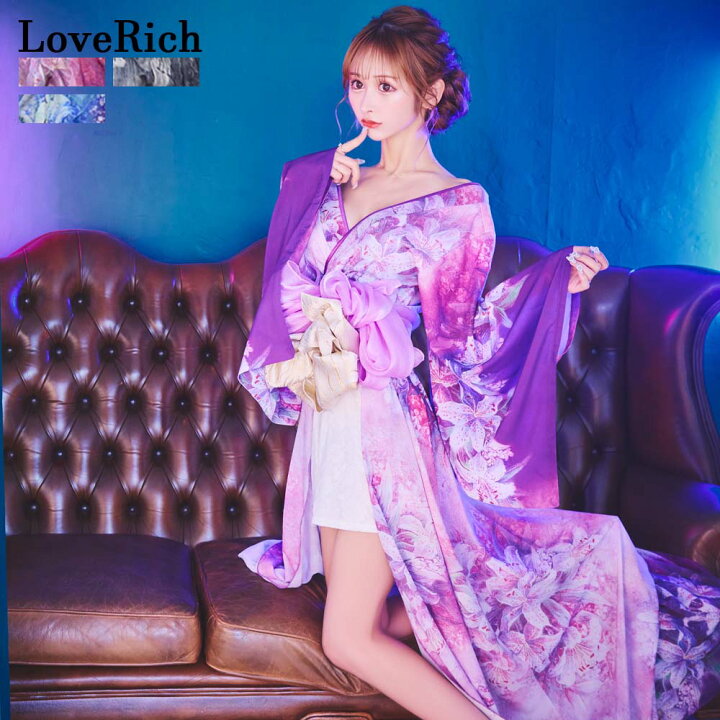 楽天市場】1249花柄 レース ロング ミニスカート オフショル 帯  