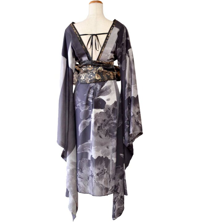 楽天市場】【高級ライン】1326シフォン アシンメトリー オフショル 花 