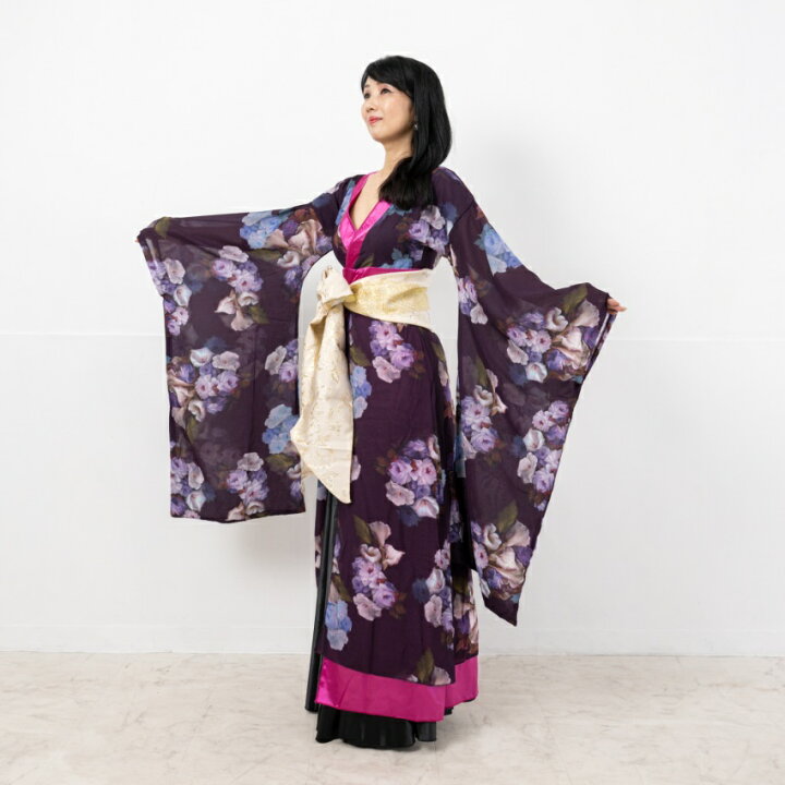 楽天市場】【高級ライン】0959 ラメ ロング 豪華 帯 リボン 花魁 着物 