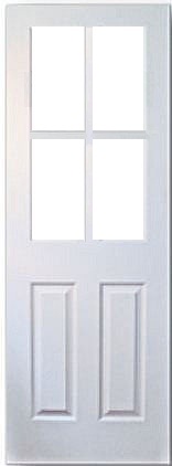 木製室内ドア -ＨＤＦ-／アートガラス ＣＤ－４Ｌ６６