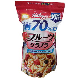 ケロッグ フルーツグラノラ ローファット 1kg 楽天 健康食品 ダイエット食品 低脂肪 高タンパク シリアル ブランチ ヘルシー食品 エネルギー補給 高繊維 ビタミン豊富 長期保存可能 朝食 大容量 栄養バランス ヘルシースナック フィットネス食品