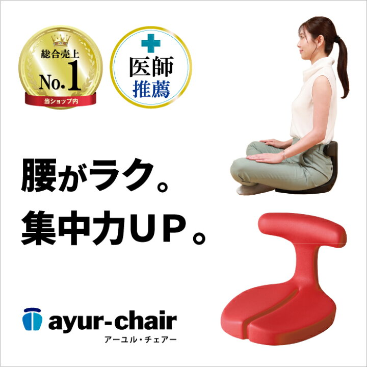 楽天市場】公式 腰痛対策 姿勢矯正 集中力 学習 疲れない 椎間板  