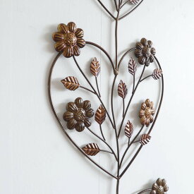 アイアン壁飾り ナチュラル・カントリー調 壁飾り 壁掛け ハート/インテリア 壁掛け アート アートパネル リビング 玄関 プレゼント モダン 絵画 おしゃれ 飾る シンプル モダン アジアン アンティーク LLサイズ