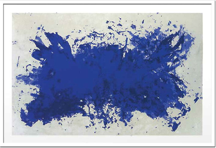 楽天市場】絵画・抽象画 Yves Klein Hommage a Tennessee Williams 