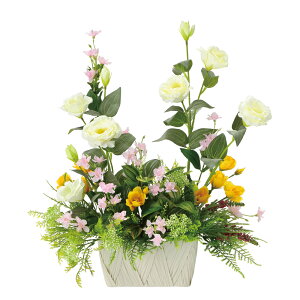 【抽選ポイント100%バック】アートフラワー アニエラ 〔テーブルタイプ〕 光触媒 造花 人工 インテリア フラワー アレンジメント おしゃれ ギフト プレゼント 御祝 部屋に飾る 花 3Lサイズ