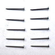 こびょう（細いくぎ）16mm 10本セット/壁掛け 壁 フック 絵画 壁掛け金具 インテリア ポスター アートパ…