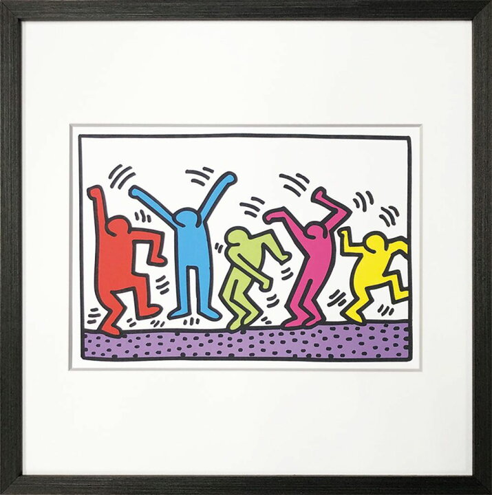 楽天市場】絵画 名画 キースヘリング Untitled (dance) (無題(ダンス 