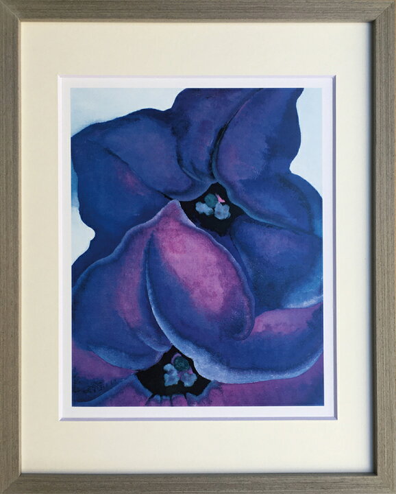 楽天市場】絵画 ジョージア・オキー PURPLE PETUNIAS,1925 パープル 