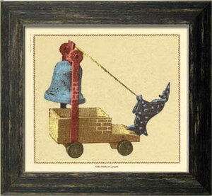 【抽選ポイント100%バック】絵画 イタリアン・ヴィタージュ・ポスター Babbo Natqle Camkpana 2 サンタ・クラクル・カムパナ プレゼント 飾る アート おしゃれ 壁掛け 絵