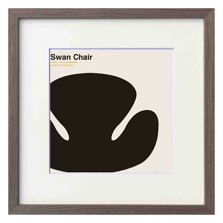 楽天市場】絵画 安川敏明 Swan Chair インテリア ギフト 椅子 チェア 