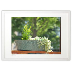 版画 日々をととのえる、みどりの時間 (凛 -Rin-)