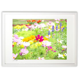 版画 わたしらしく、花のまんなかで。 (凛 -Rin-)