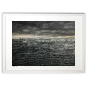 版画 黒い海 (yu_)インテリア 壁掛け 額入り 風景画 ポスター アート リビング 玄関に飾る 風水 プレゼント モダン アートフレーム