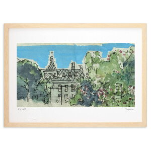 版画 saturday in the park 2 (megumi koyama)