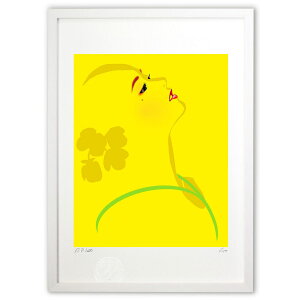 版画 菜の花 (白川哲治)インテリア 壁掛け 額入り 風景画 ポスター アート リビング 玄関に飾る 風水 プレゼント モダン アートフレーム