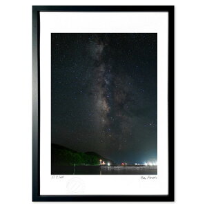 版画 星降る港の静寂 (Hiro Morioka)