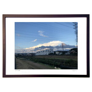 版画 空の海 (ピスコ)インテリア 壁掛け 額入り 風景画 ポスター アート リビング 玄関に飾る 風水 プレゼント モダン アートフレーム