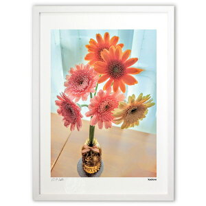 版画 花 (kaolove)インテリア 壁掛け 額入り 風景画 ポスター アート リビング 玄関に飾る 風水 プレゼント モダン アートフレーム