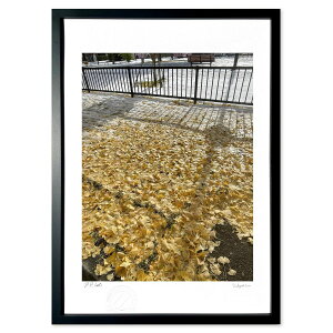 版画 つもる (hiro)インテリア 壁掛け 額入り 風景画 ポスター アート リビング 玄関に飾る 風水 プレゼント モダン アートフレーム