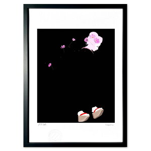 版画 30003 cosmos (白川哲治)インテリア 壁掛け 額入り 風景画 ポスター アート リビング 玄関に飾る 風水 プレゼント モダン アートフレーム