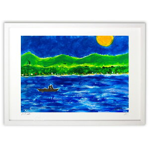 ŉ At the lake `΂ɂā` (Pen.)