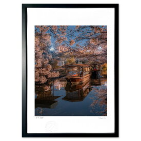 版画 Kyoto (Kouki)インテリア 壁掛け 額入り 風景画 ポスター アート リビング 玄関に飾る 風水 プレゼント モダン アートフレーム