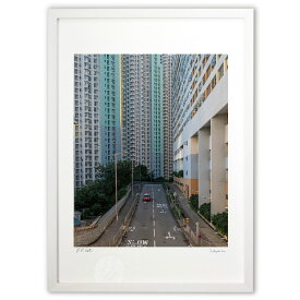 版画 カラフル (Kouki)インテリア 壁掛け 額入り 風景画 ポスター アート リビング 玄関に飾る 風水 プレゼント モダン アートフレーム