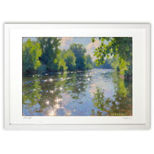 �ŉ� ���Ă̐�̐��ʂɉf��X�Ƃ����t (feather)