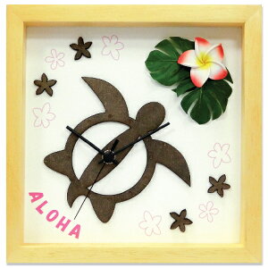 v Hawaiian Clock Honu/Flower-NA/Red/|v uv EH[NbN CeA Ǌ|  Mtg v[g Vzj   킢 A[g STCY