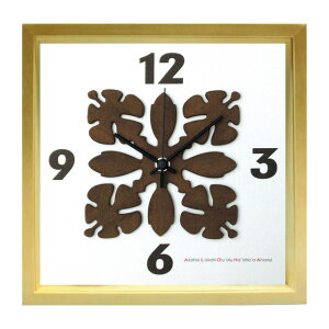 v HawaiianQuilt Clock Hibiscus NA/|v uv EH[NbN CeA Ǌ|  Mtg v[g Vzj   킢 A[g STCY