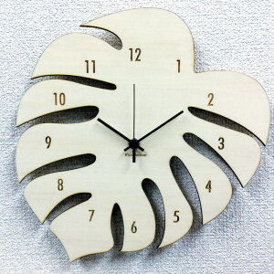 v Silhouette Clock Monstera/|v uv EH[NbN CeA Ǌ|  Mtg v[g Vzj   킢 A[g STCY